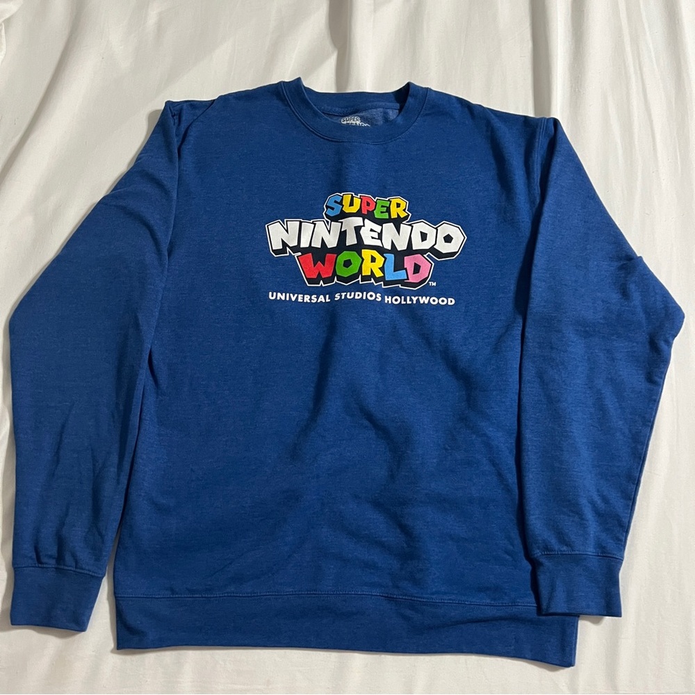 Super nintendo world sweatshirt